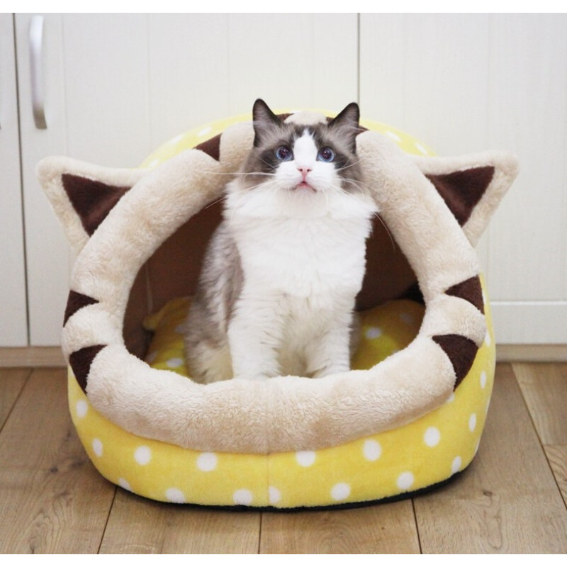 耐臟舒適，四季皆宜 大號拆洗柔軟寵物窩讓愛寵溫暖過冬